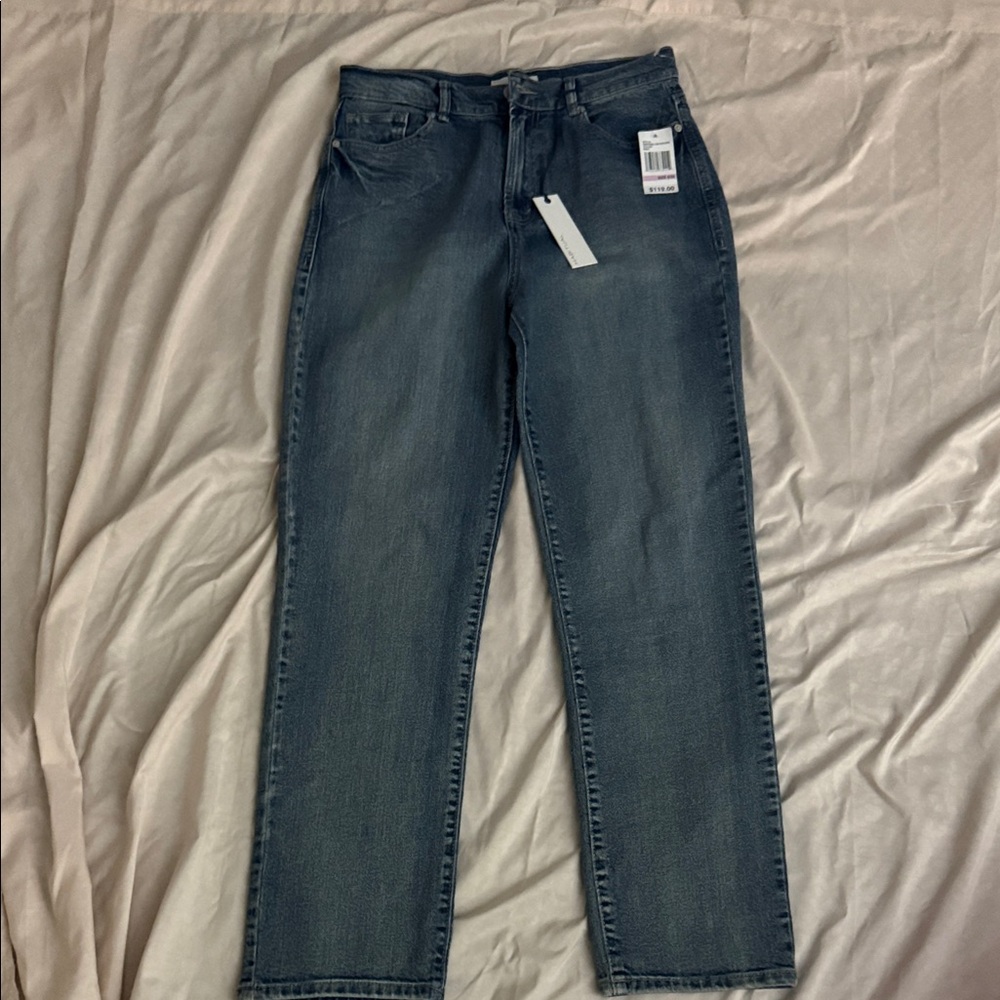 Habitual Dark Blue Straight Leg Jeans